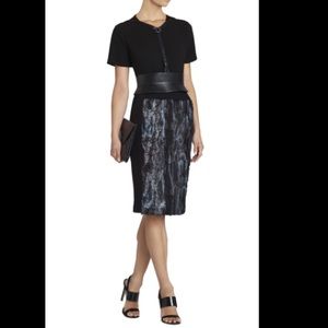 Full length back zip closure BCBG Max Azria Skirt